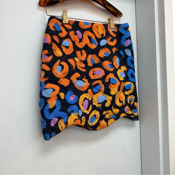 NWT Farm Rio Leopards Patch Mini Skirt - Picture 4 of 6